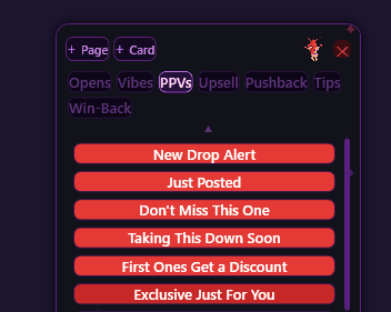 Paste it before they notice you paused
